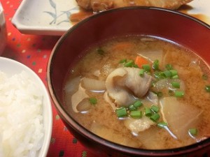 男子ごはんの絶品豚汁