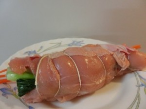 ノンストップ!のロールチキン☆鶏むね照焼きチキンロール