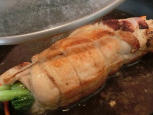 ノンストップ!のロールチキン☆鶏むね照焼きチキンロール