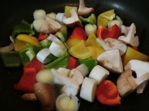ノンストップ!の鶏のから揚げピリ辛炒め