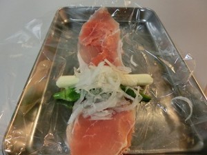 ノンストップ!の生ハムの前菜オードブル