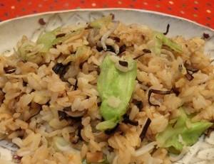 ZIP!モコズキッチンの塩こんぶとシラスのチャーハン