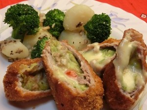 男子ごはんのとろ〜りチーズのロールカツ