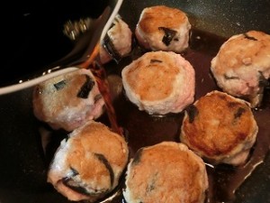 いっぷく!まんぷくキッチンの豚つくねのすき焼き風