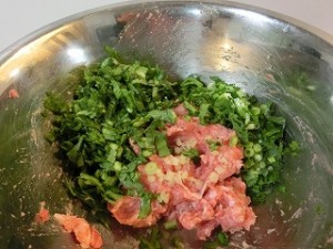 上沼恵美子のおしゃべりクッキングの春菊の水餃子