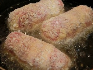 男子ごはんのとろ〜りチーズのロールカツ