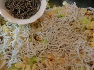 ZIP!モコズキッチンの塩こんぶとシラスのチャーハン