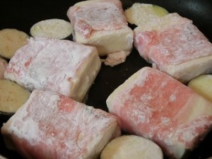 ノンストップ!の豚肉巻き高野豆腐&茄子の甘酢あん