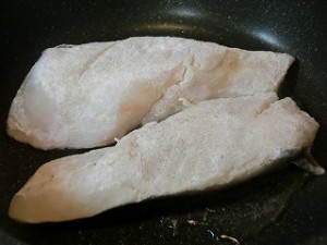 ノンストップ!のバタポンソースde鱈のムニエル
