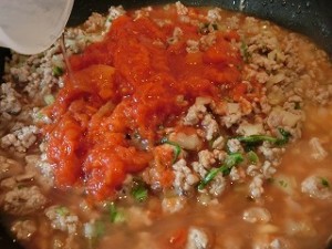 いっぷく!まんぷくキッチンのミートソーススパゲティー