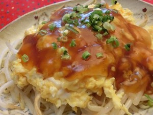 ノンストップ!の簡単もやしの卵中華あんかけ