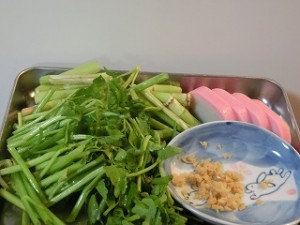 上沼恵美子のおしゃべりクッキングの芹(せり)そば