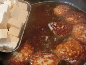 上沼恵美子のおしゃべりクッキングの鶏団子と豆腐のあんかけ