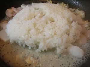 上沼恵美子のおしゃべりクッキングのシーフードのオムライス風