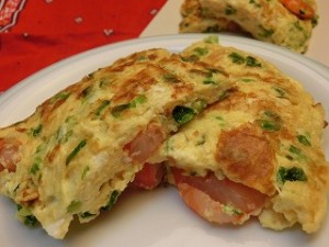 上沼恵美子のおしゃべりクッキングのえびと青ねぎの卵焼き