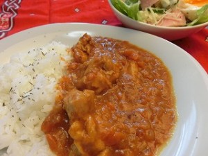 NHKあさイチのチキンのヨーグルトトマトカレー