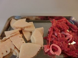 ノンストップ!の牛肉と筍のちょっと洋風な味噌バタ煮