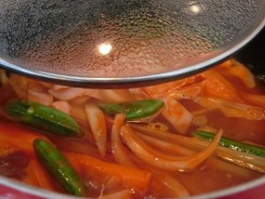 ノンストップ!の春野菜のナポリタン