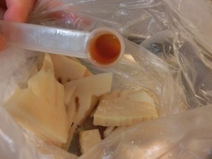 ノンストップ!のタケノコとエビのさわやか焼きそば