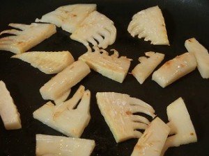 ノンストップ!のタケノコとエビのさわやか焼きそば
