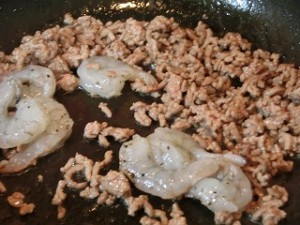 ノンストップ!のタケノコとエビのさわやか焼きそば