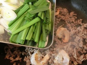 ノンストップ!のタケノコとエビのさわやか焼きそば