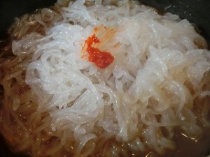 ノンストップ!のしらたき丼