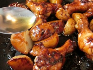 ノンストップ!の新ジャガと鶏手羽元の甘辛煮