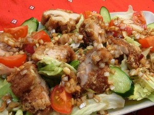 きょうの料理の揚げ鶏のねぎソース