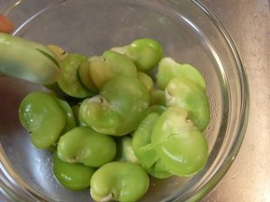ノンストップ!のソラマメと豚肉のオイスター炒め♪