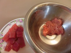 上沼恵美子のおしゃべりクッキングのカツオのなめろう風サラダ