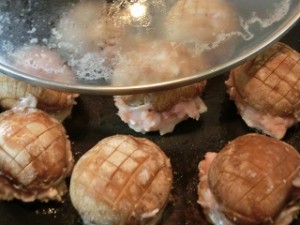 NHKきょうの料理ビギナーズの肉詰めしいたけの照り焼き
