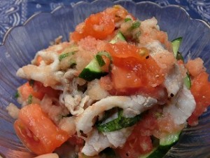 上沼恵美子のおしゃべりクッキングのトマト豚しゃぶ