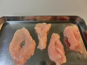 おかずのクッキングの鶏の手綱(たづな)揚げ