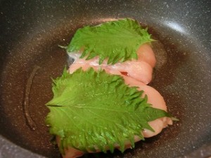 NHKきょうの料理ビギナーズの鶏ささ身の梅肉はさみ焼き