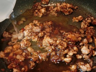 ノンストップ!のピリ辛トマト麻婆(マーボー)