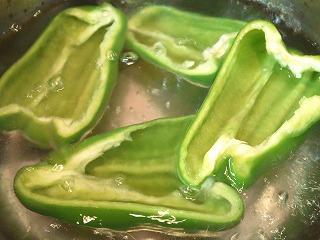 レシピ ピーマンの肉詰め