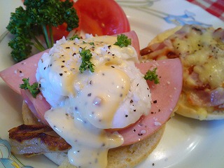 レシピ エッグベネディクト