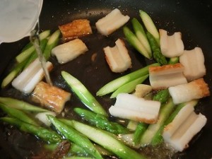 上沼恵美子のおしゃべりクッキングのちくわとアスパラガスのパスタ