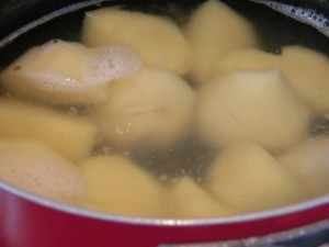 男子ごはんのタラモサラダ