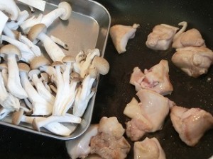 上沼恵美子のおしゃべりクッキングのきのこと鶏の甘辛煮