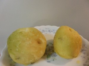 ノンストップ！のニンニクマヨペーストでタコジャガ炒め