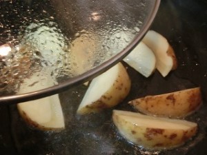 ノンストップ！の鮭とジャガイモの明太クリームソース