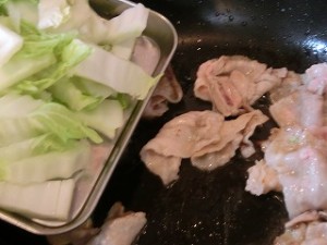 ノンストップ！の白菜とチンゲン菜の豚バラ塩あんかけ